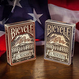 Bicycle U.S. Presidents Playing Cards (Red Embossed Version)