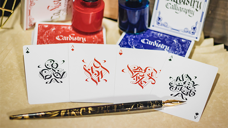 Cardistry x Calligraphy Golden Foil Limited Edition Playing Cards