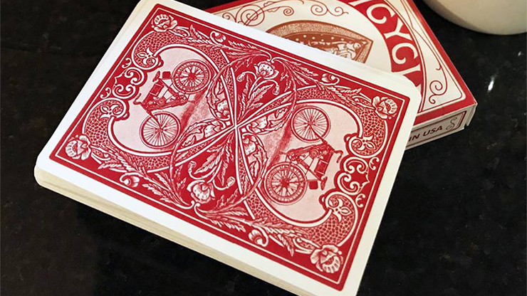 Bicycle AutoBike No. 1 (Red) Playing Cards