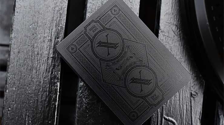 Double Black Waterproof Playing Cards