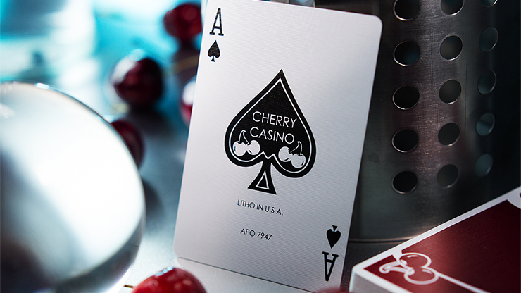 Naipes Cherry Casino (Reno Red) de Pure Imagination Projects