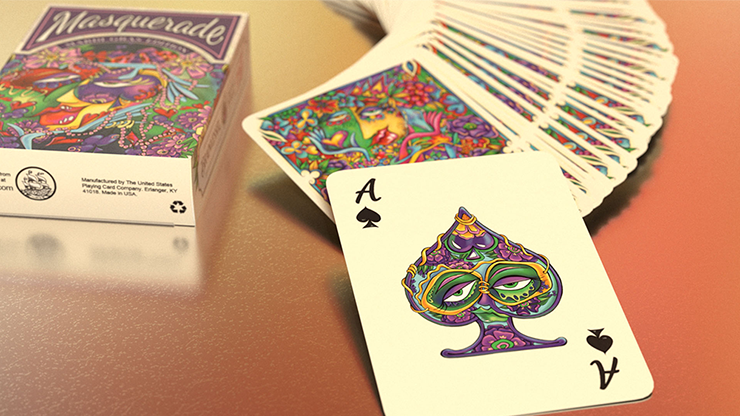 Masquerade: Juego de cartas Mardi Gras Edition de Denyse Klette