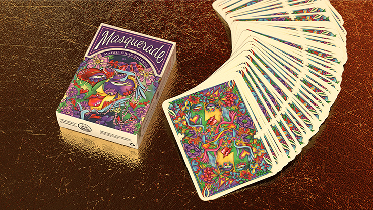 Masquerade: Juego de cartas Mardi Gras Edition de Denyse Klette