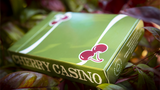 Naipes Cherry Casino Fremonts (Sahara Green) de Pure Imagination Projects