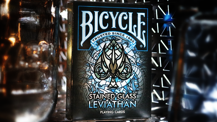 Bicycle Stained Glass Leviathan Playing Cards