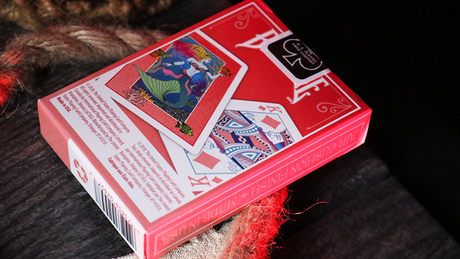 Naipes de sirena (rojo) de US Playing Card Co