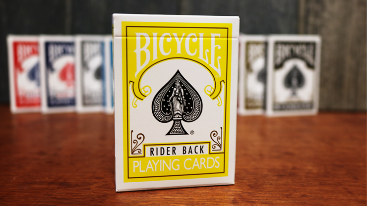 Naipes Bicycle Yellow de US Playing Cards