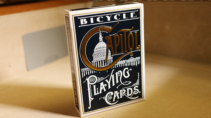 Bicycle Capitol (Blue) Playing Cards by US Playing Card