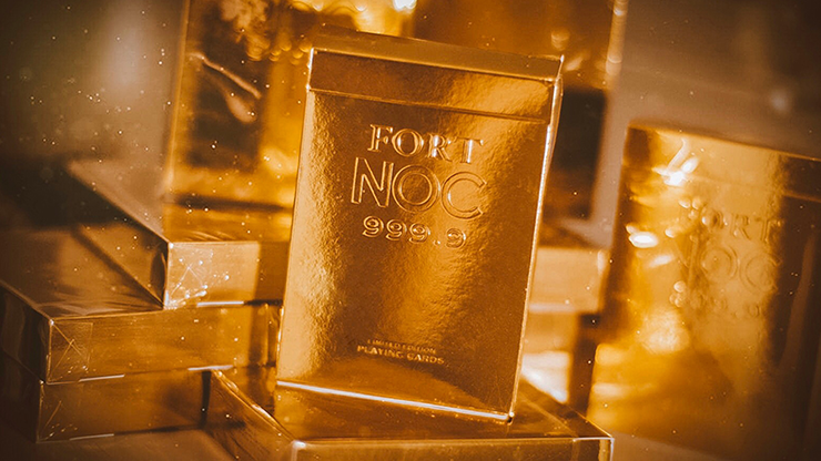 Fort NOC (GOLD) Playing Cards – Collectible Playing Cards