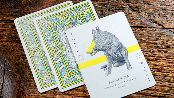 Florentia Nova Playing Cards by Elettra Deganello