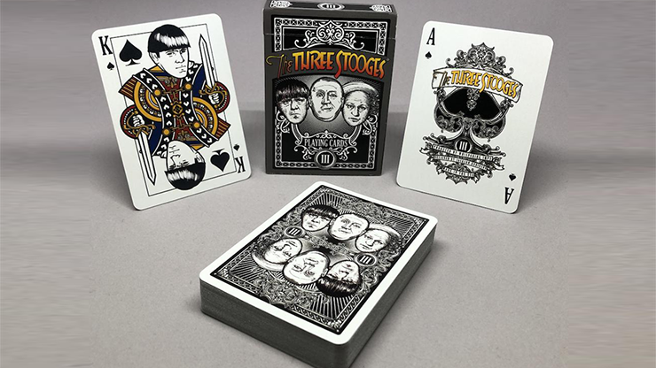 The Three Stooges Playing Cards (Numbered)