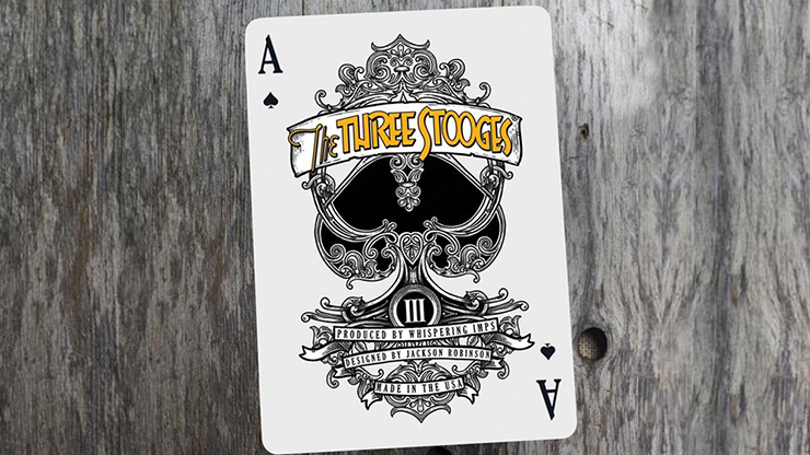 The Three Stooges Playing Cards (Numbered)