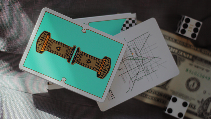 Gemini Casino Turquoise Playing Cards  by Gemini