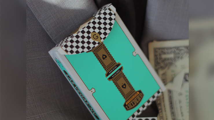 Gemini Casino Turquoise Playing Cards  by Gemini