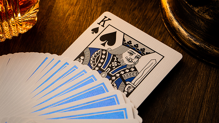 NOC (Azul) The Luxury Collection Naipes de Riffle Shuffle x The House of Playing Cards