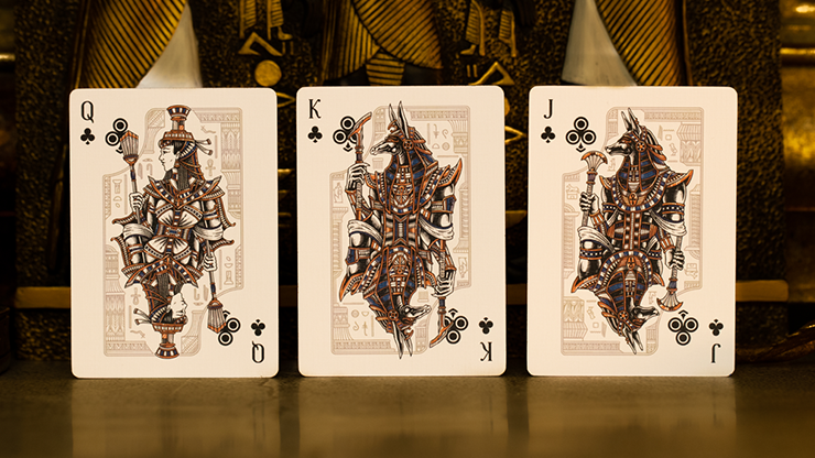 Gods of Egypt (Blue) Playing Cards by Divine Playing Cards