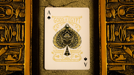 Gods of Egypt (Golden Oasis) Playing Cards by Divine Playing Cards
