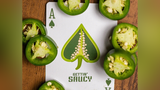 Gettin Saucy - Jalapeno Pepper Playing Cards by OPC