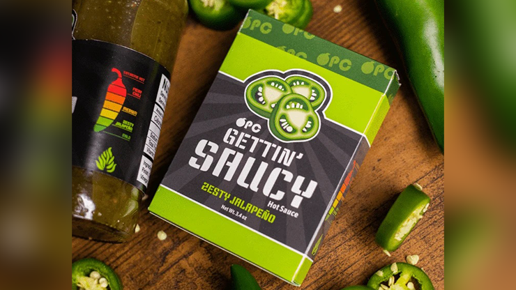 Gettin Saucy - Jalapeno Pepper Playing Cards by OPC