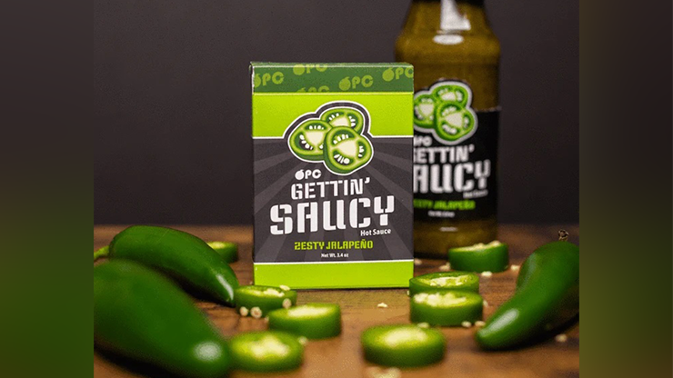 Gettin Saucy - Jalapeno Pepper Playing Cards by OPC