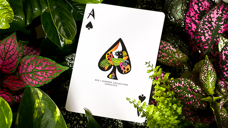 2021 Summer Collection: Jungle Gilded  Playing Cards by CardCutz