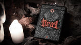 Naipes UV Deal with the Devil (rojo escarlata) de Darkside Playing Card Co 