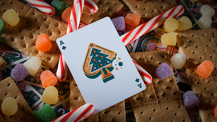 Gingerbread Christmas Playing Cards