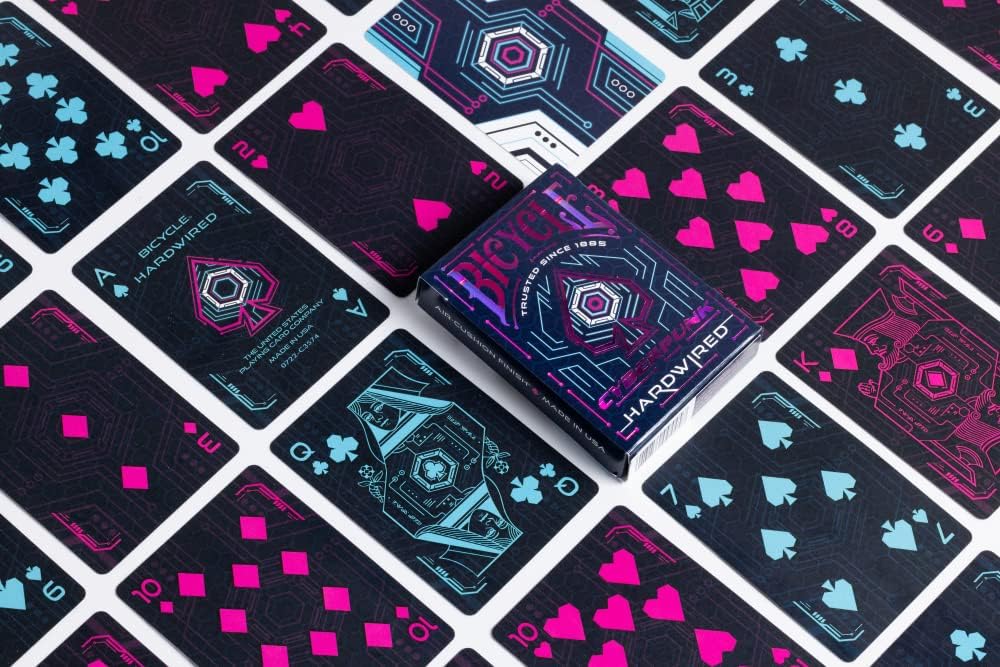 Bicycle Cyberpunk Hardwired Playing Cards – Collectible