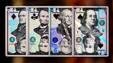 Legal Tender Holographic Playing Cards by Kings Wild