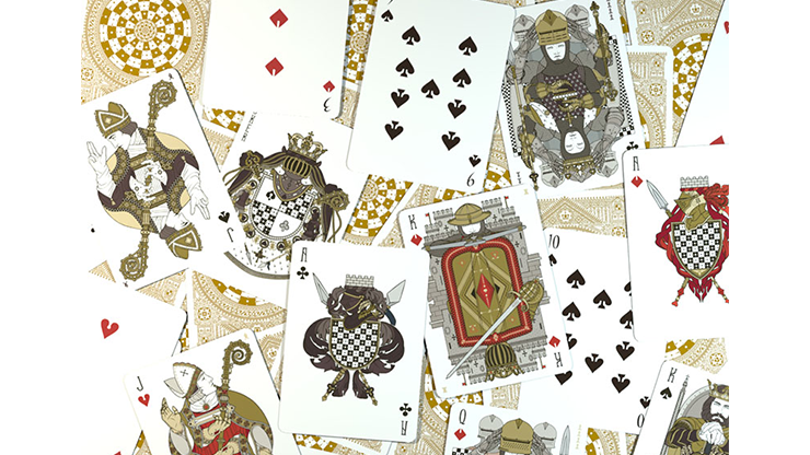 Kings Game Black Playing Cards