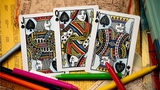 Crayon Playing Cards by Kings Wild Project