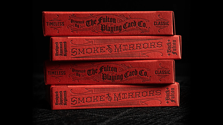 Edición de aniversario de Smoke &amp; Mirrors: naipes Rouge de Dan &amp; Dave