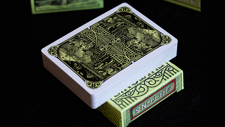 FULTON\'S Day Of The Dead Green Edition Playing Cards
