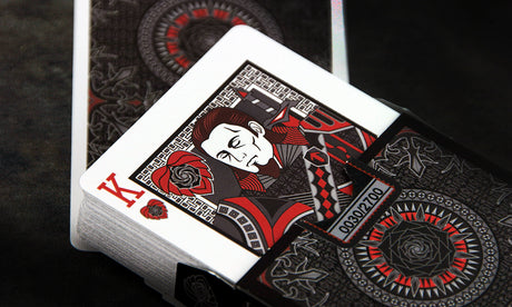 Naipes Bicycle de edición limitada Black Rose de Collectable Playing Cards