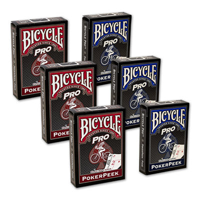 Bicycle Pro Poker Peek (Blue)