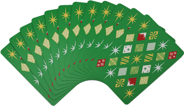 Bicycle Vintage Christmas Playing Cards