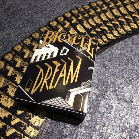 Bicycle Dream Playing Cards : Black Gold Edition