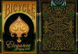 Bicycle Elegance Edición Limitada Verde Esmeralda de Collectable Playing Cards