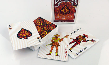Bicycle Elemental Fire by Collectable Playing Cards