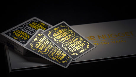 Naipes Golden Glamour Nugget de edición limitada (lámina dorada)