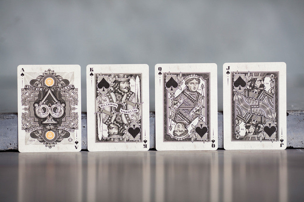 Reserve Note White Edition Playing Cards by Jackson Robinson