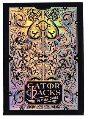 Bicycle David Blaine Gator Back Holographic Metalluxe Playing Cards