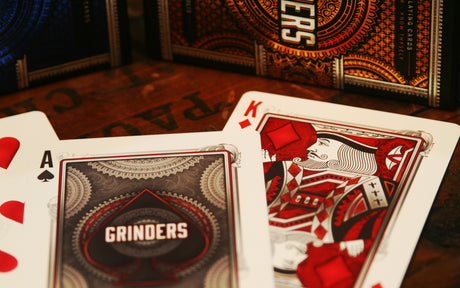 GRINDERS Copper Playing Cards