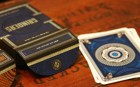 GRINDERS Blue Playing Cards