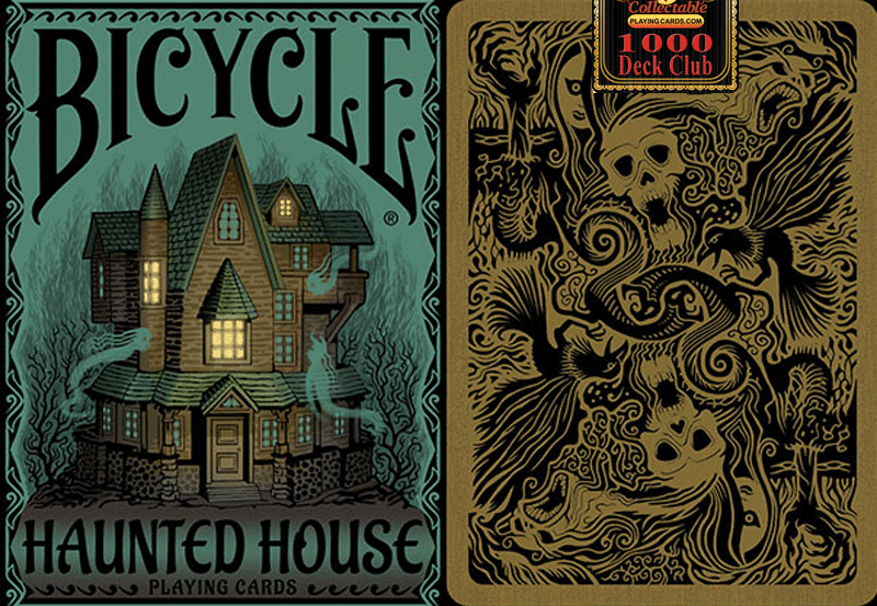 Bicycle Haunted House Playing Cards (1000 Deck Club)