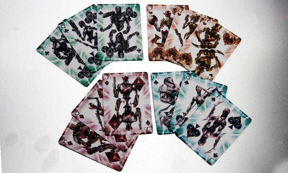 Robotics Card Bicycle Robotics Playing Cards by Collectable Playing Cards ...