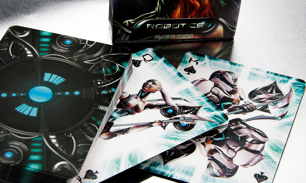 Robotics Card Bicycle Robotics Playing Cards by Collectable Playing Cards ...