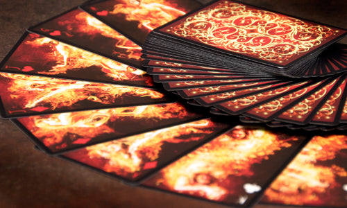 Bicycle Pyromaniac Playing Cards by Collectable Playing Cards