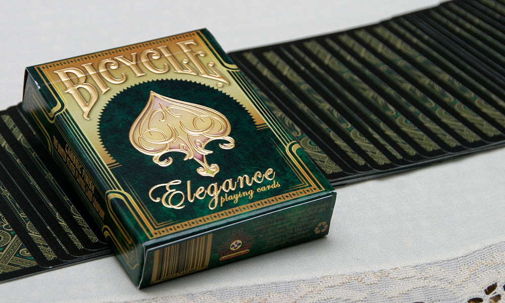 Bicycle Elegance Limited Edition Emerald Green by Collectable Playing Cards