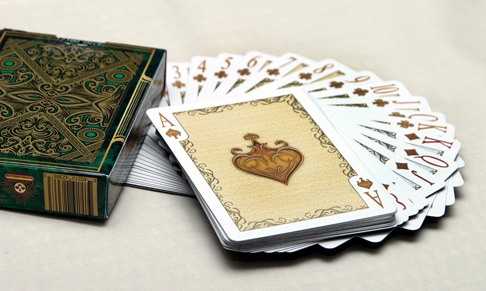 Bicycle Elegance Limited Edition Emerald Green by Collectable Playing Cards